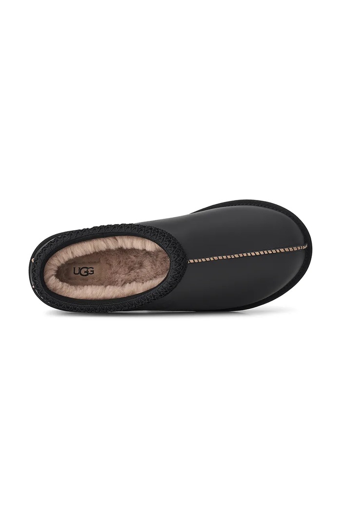 Papuče pánske kožené M Tasman Contrast UGG čierna 1183350.BKMP