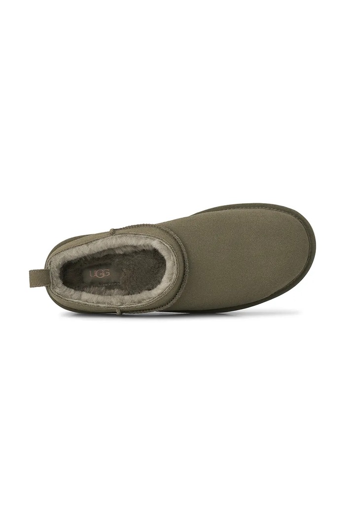 Papuče pánske semišové M Classic Micro UGG zelená 1180190.BTOL