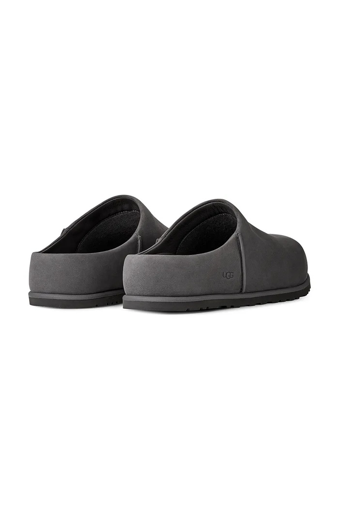 Обувки UGG пантофи мъжки от набук M Otzo Clog 1175209.DGRY сив