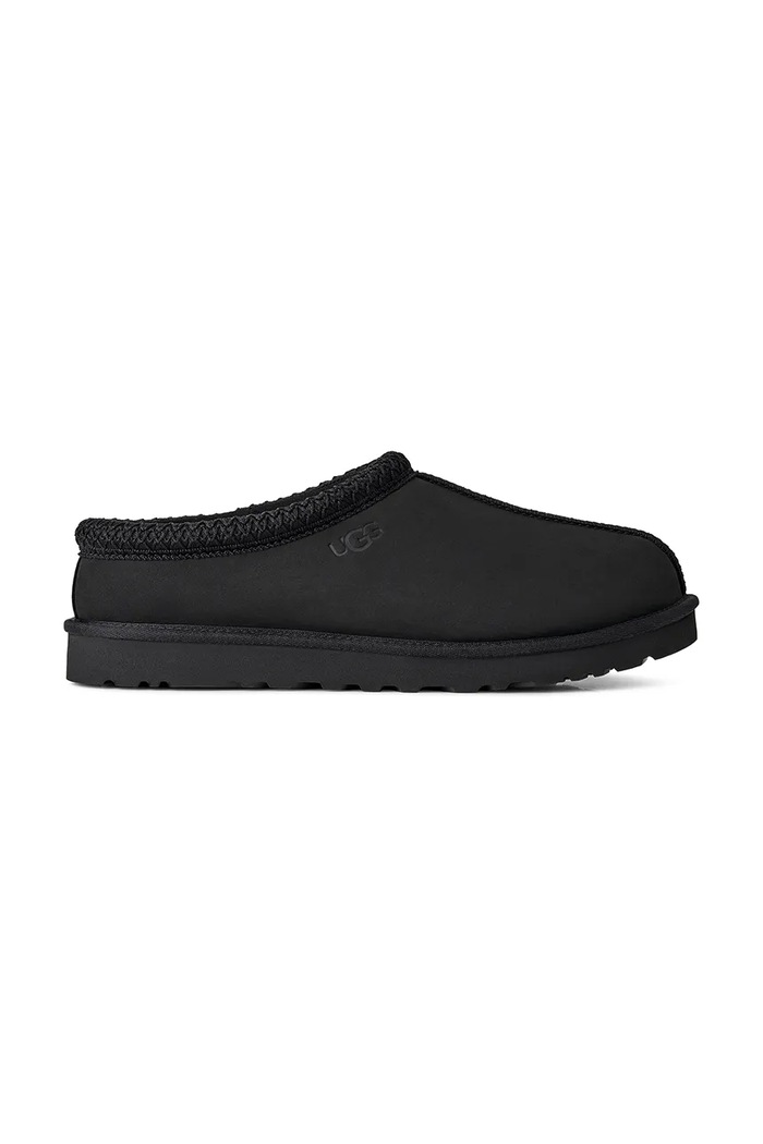 UGG παντόφλες Ανδρικές nubuck M Tasman II Nubuck μαύρο 1175070.BLK