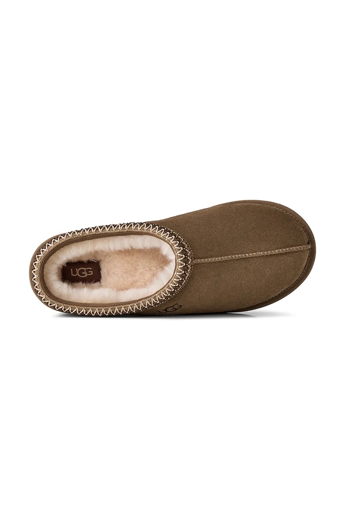 UGG пантофи мъжки от велур M Tasman II 1174671.LBNZ кафяв