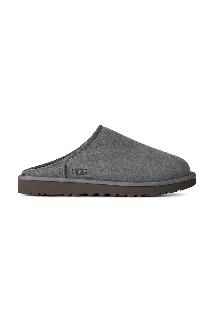 UGG Papuče pánske semišové M Classic Slip-On sivá 1129290.DGRY