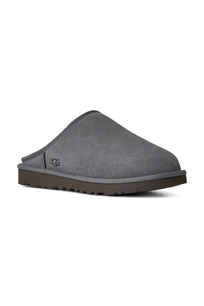 UGG Papuče pánske semišové M Classic Slip-On 1129290.DGRY sivá AW26