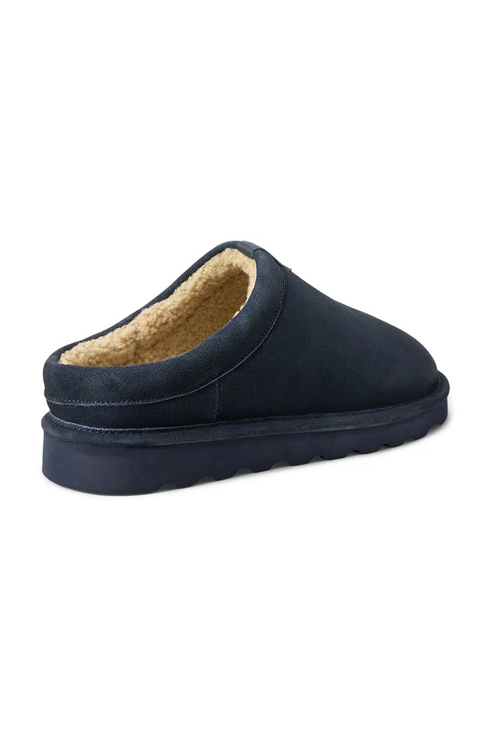 Обувки Polo Ralph Lauren Пантофи мъжки от велур Reade Clog 843P18863002.410 тъмносин