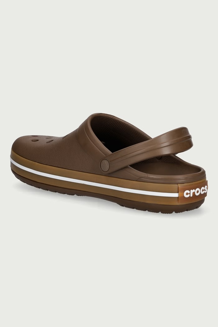 Obuwie Crocs Klapki mules Crocband Gum Clog 212756.2PO brązowy