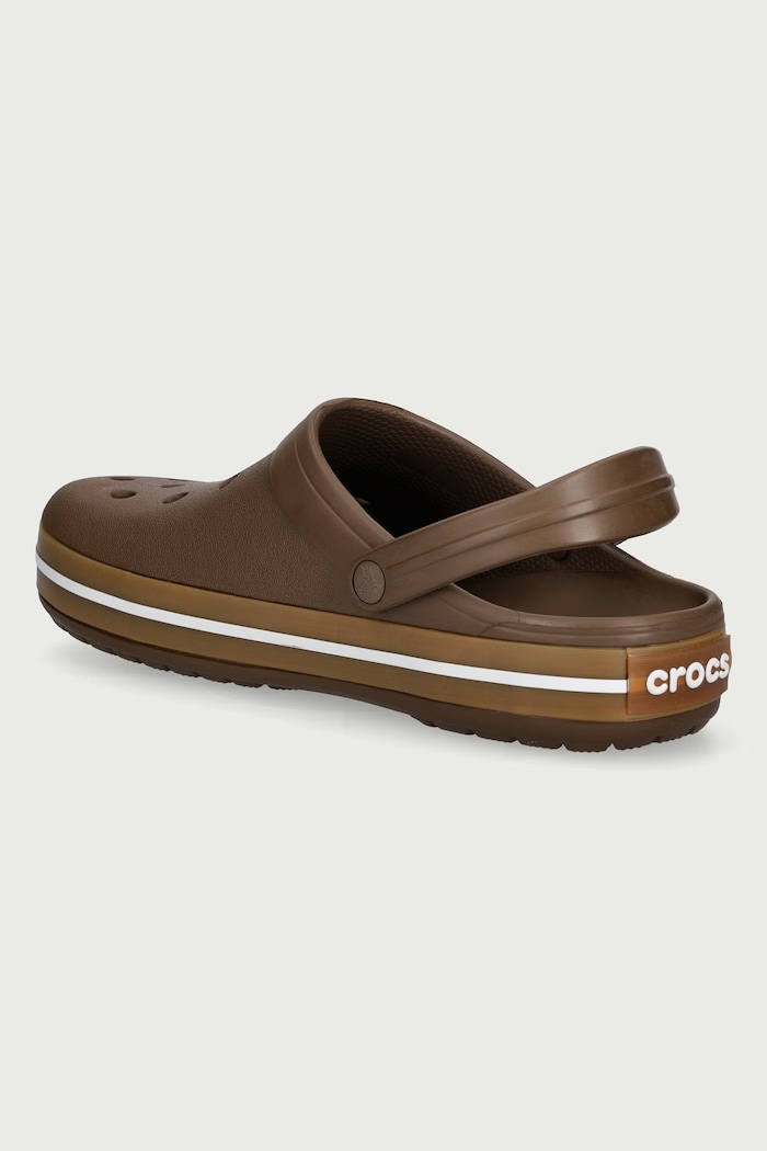 Obuwie Crocs Klapki mules Crocband Gum Clog 212756.2PO brązowy