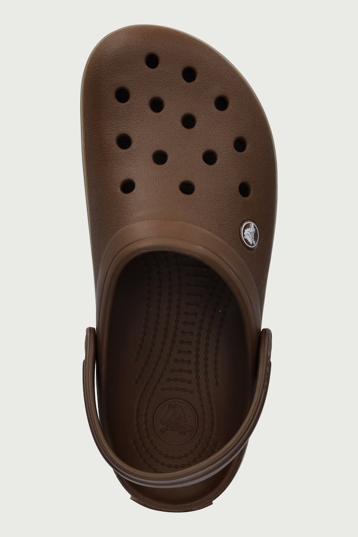 Klapki mules Crocband Gum Clog Crocs 212756.2PO brązowy