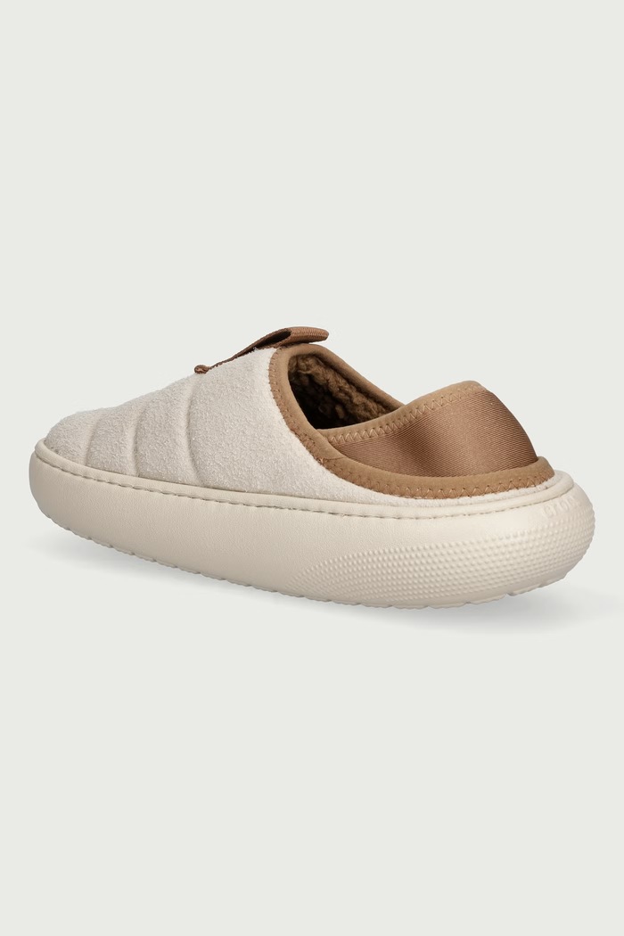 Obuwie Crocs Kapcie Classic Suede Moc 212097.0LH beżowy