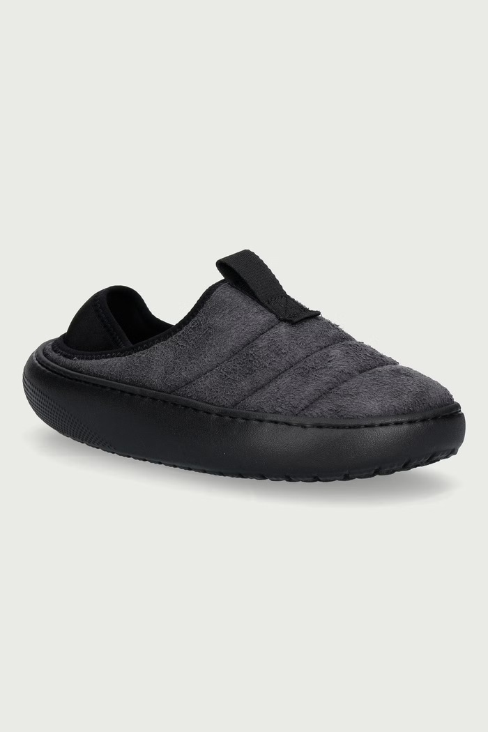 Crocs Kapcie Classic Suede Moc czarny 212097.001