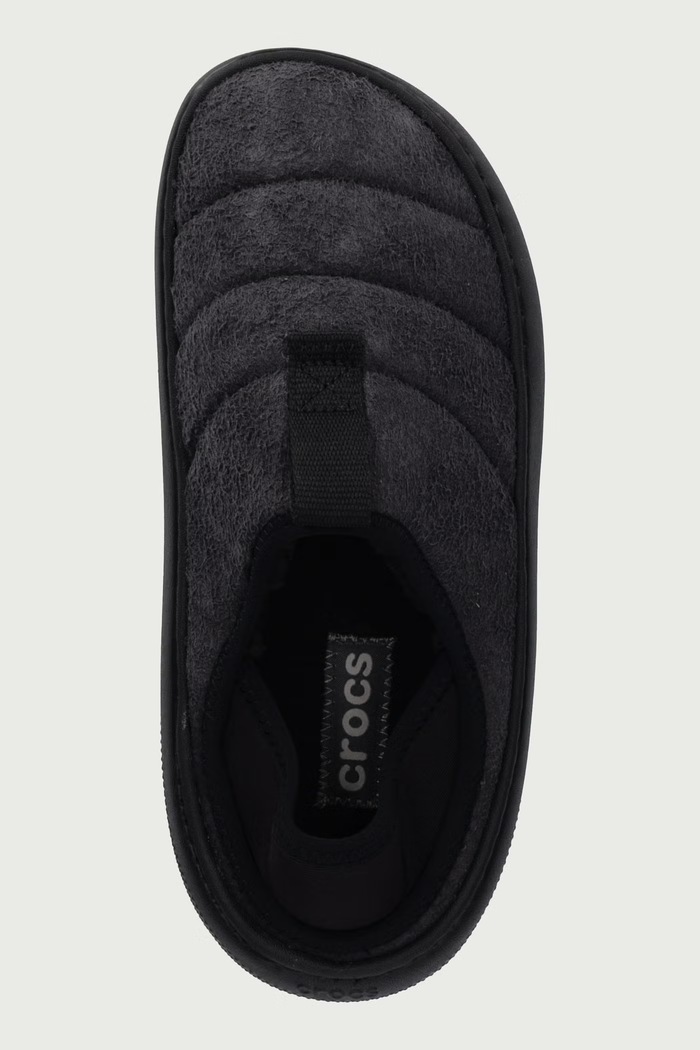 Kapcie Classic Suede Moc Crocs 212097.001 czarny