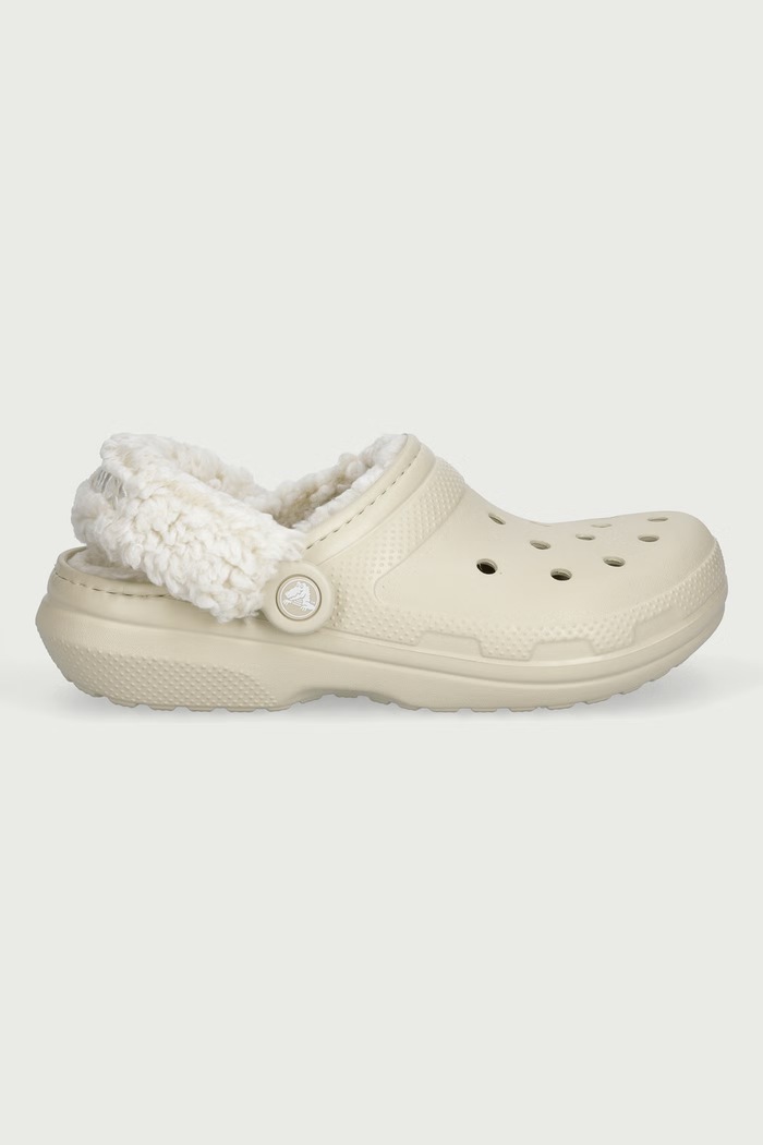 Crocs Kapcie Classic Fleece 211396.2Y2 beżowy AW26