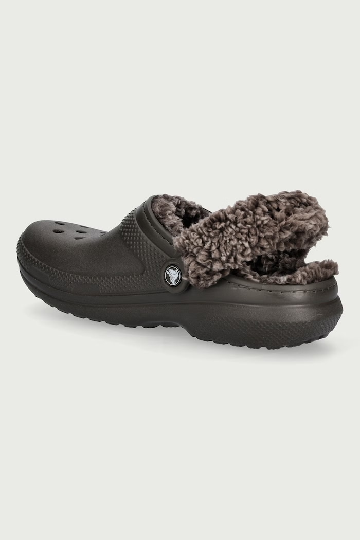 Obuwie Crocs Kapcie Classic Fleece 211396.2ME brązowy