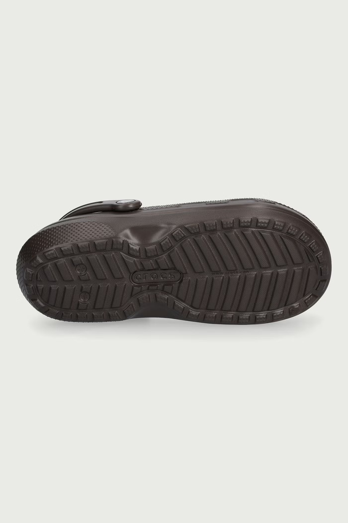Kapcie Classic Lined Clog Crocs brązowy 203591.206