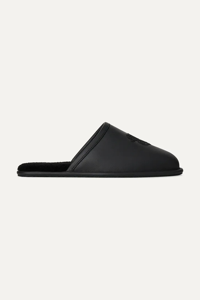 UGG Ugg x Willy Chavarria kapcie skórzane czarny 1186777.BLK