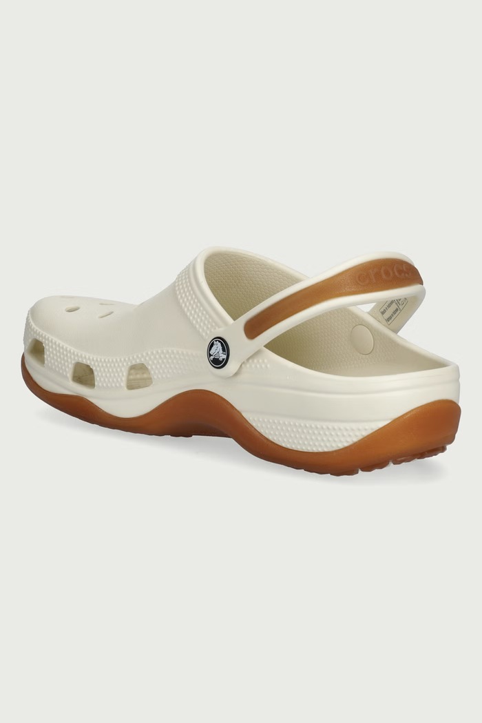 Obuwie Crocs Klapki Classic Evo Gum Clog 214361.2PY beżowy