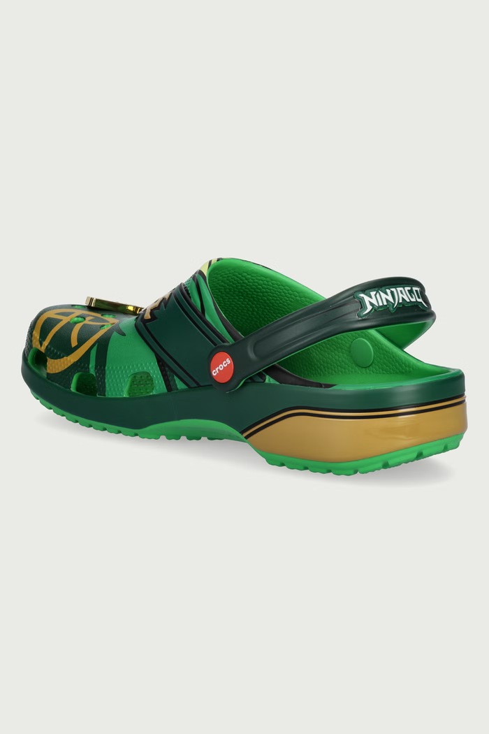Klapki Classic 4Lw Ninjago Clog Crocs 213553.90H zielony