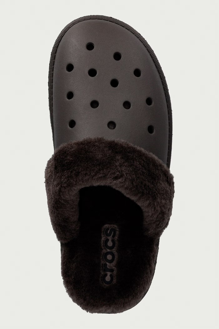 Kapcie Classic Fuzz Scuff Slipper Crocs 212143.2ME brązowy