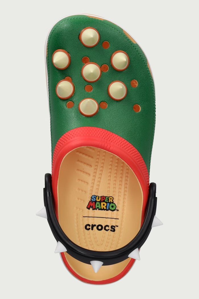 Klapki Classic Bowser Iam Clog Crocs 212135.90H zielony