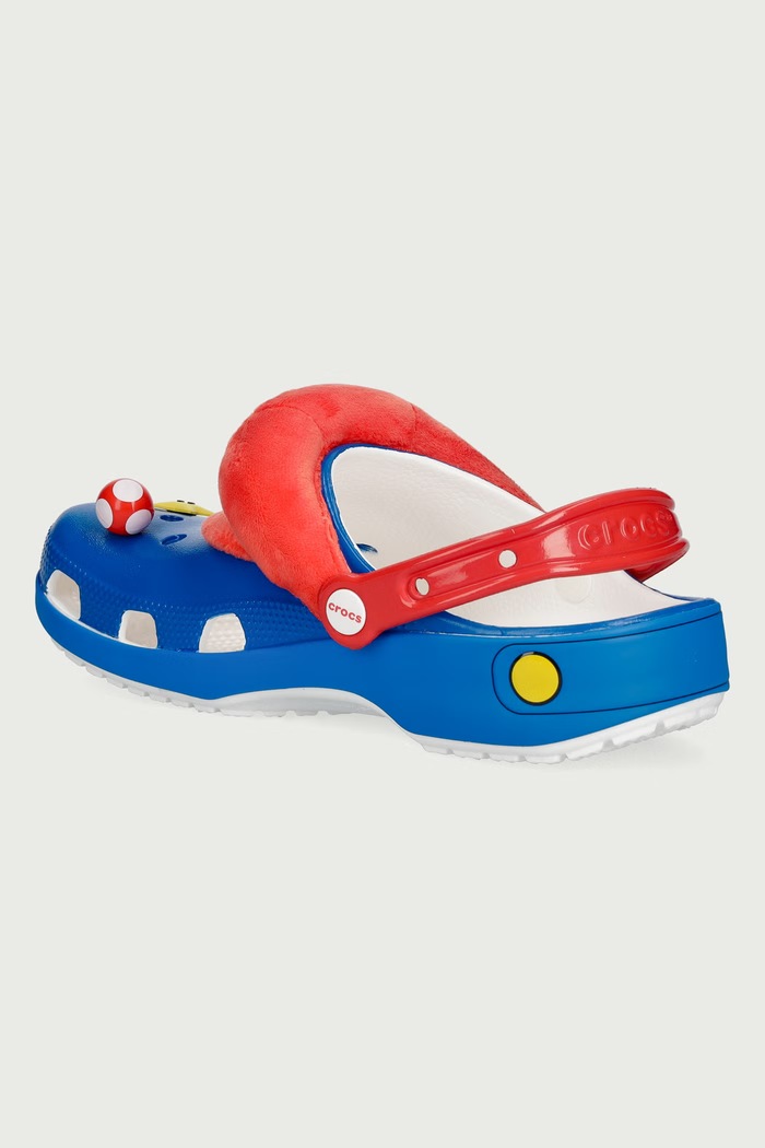 Klapki Classic Mario Iam Clog Crocs 212134.90H niebieski