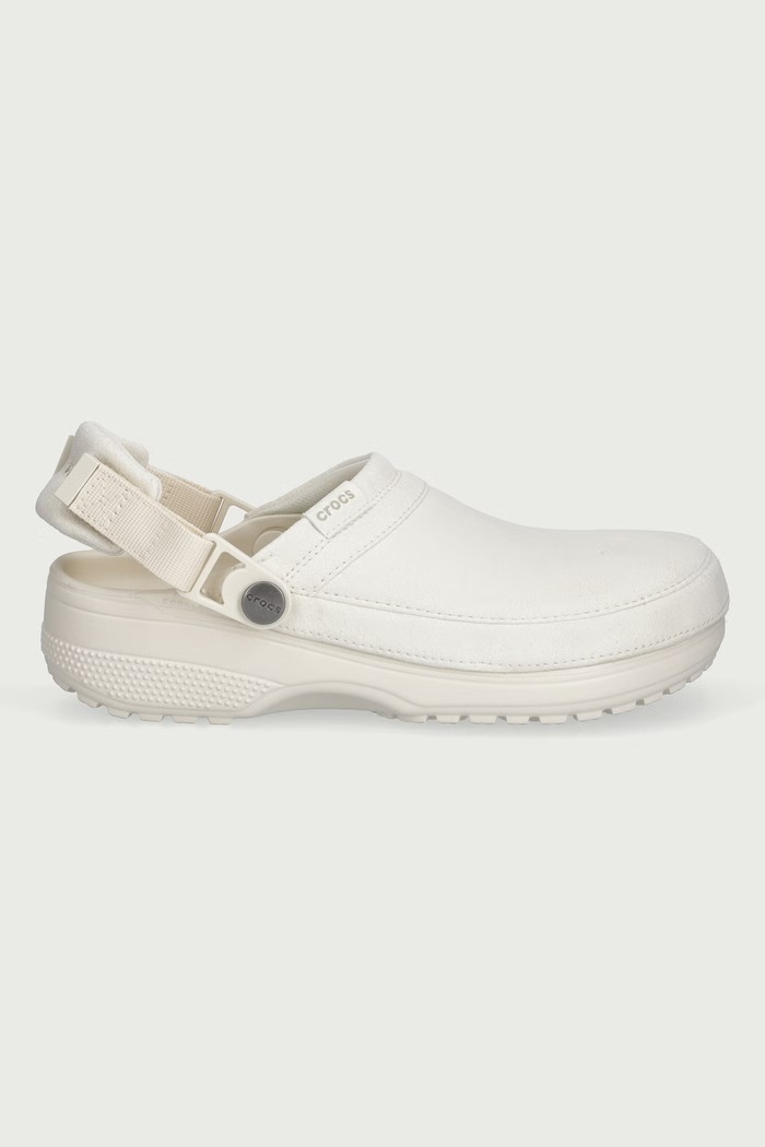 Crocs Klapki Classic Crafted Vegan Suede Clog 211930.2MD beżowy AW26