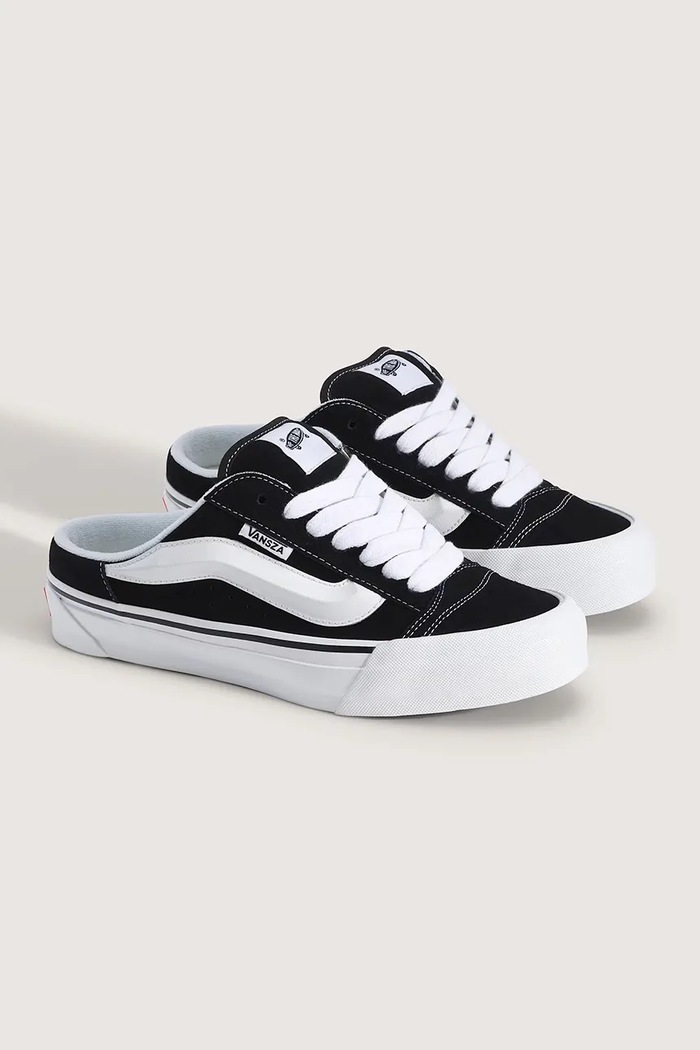 Vans Pantofle nazouváky semišové Vans x SZA Premium Knu Skool Mule VN00119WBA21 černá AW26