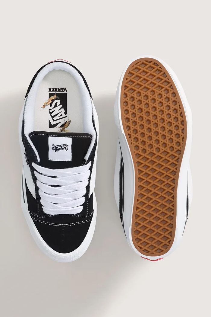 Pantofle nazouváky semišové Vans x SZA Premium Knu Skool Mule Vans VN00119WBA21 černá