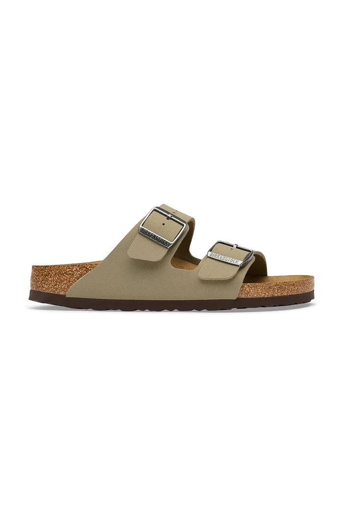 Birkenstock klapki Arizona Birko-Flor zielony 1032830