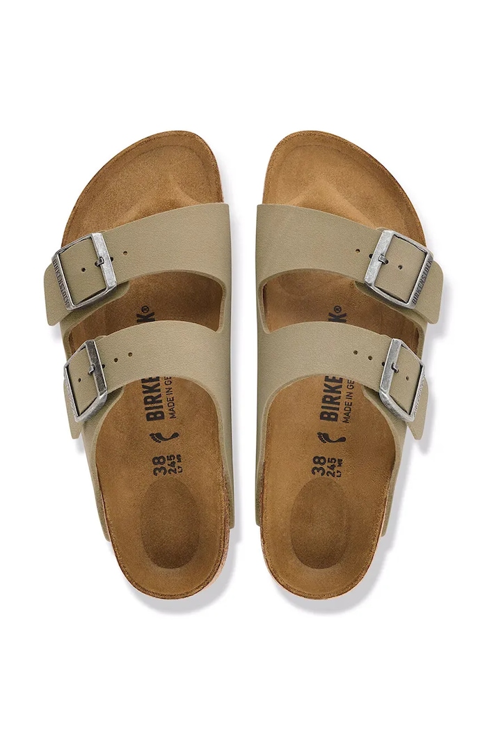 Birkenstock papuci Arizona Birko-Flor 1032830 verde