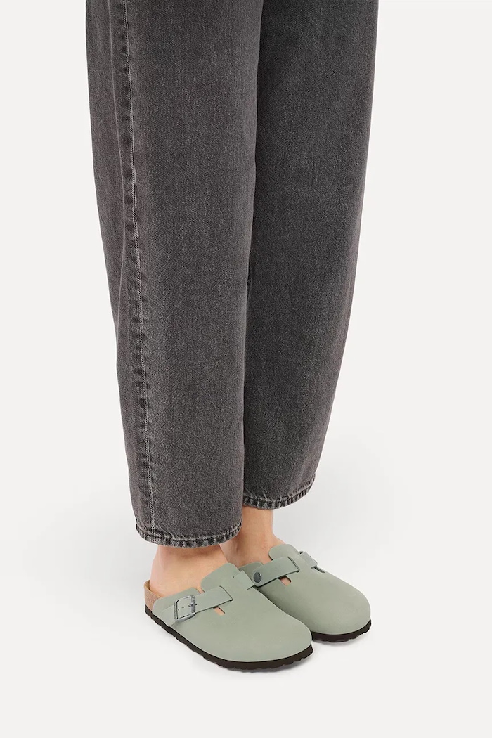 Birkenstock klapki mules skórzane Boston Oiled Leather 1032812