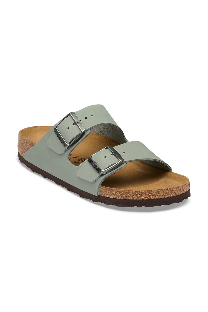 Birkenstock šľapky kožené Arizona Oiled Leather 1032778 tyrkysová AW26