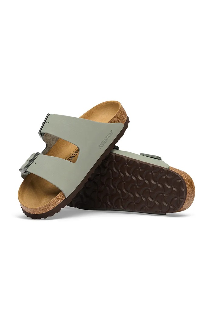 Birkenstock šľapky kožené Arizona Oiled Leather tyrkysová 1032778