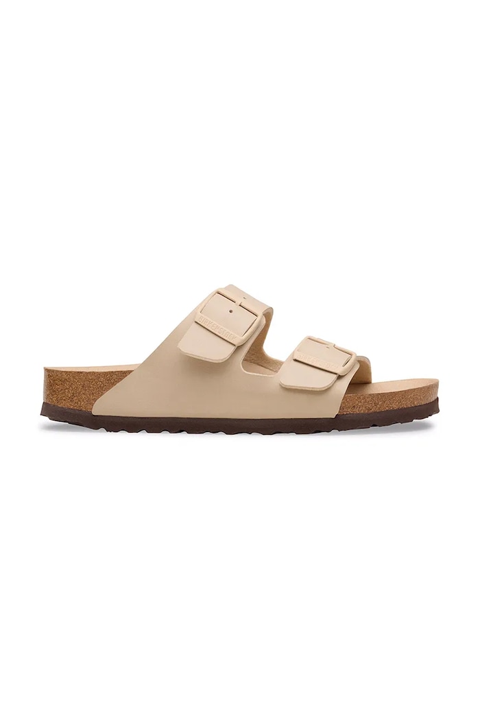 Birkenstock шльопанці Arizona Birko-Flor бежевий 1031486