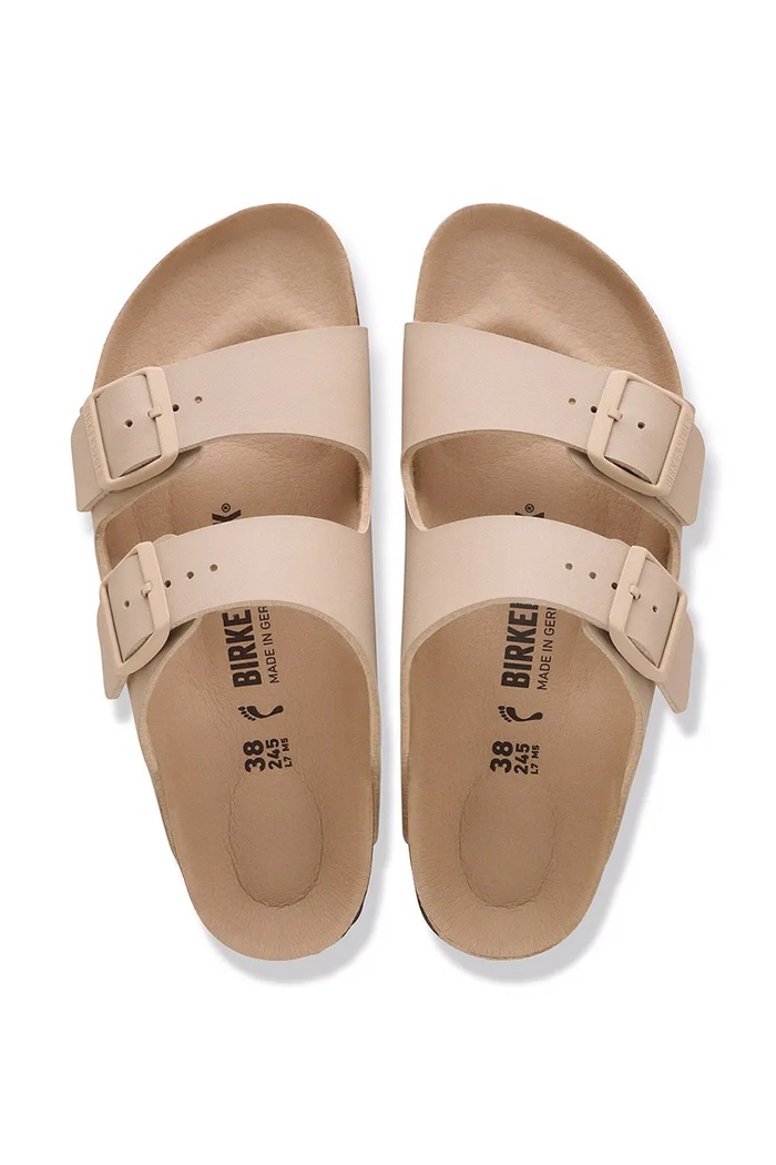 Birkenstock шльопанці Arizona Birko-Flor 1031486 бежевий