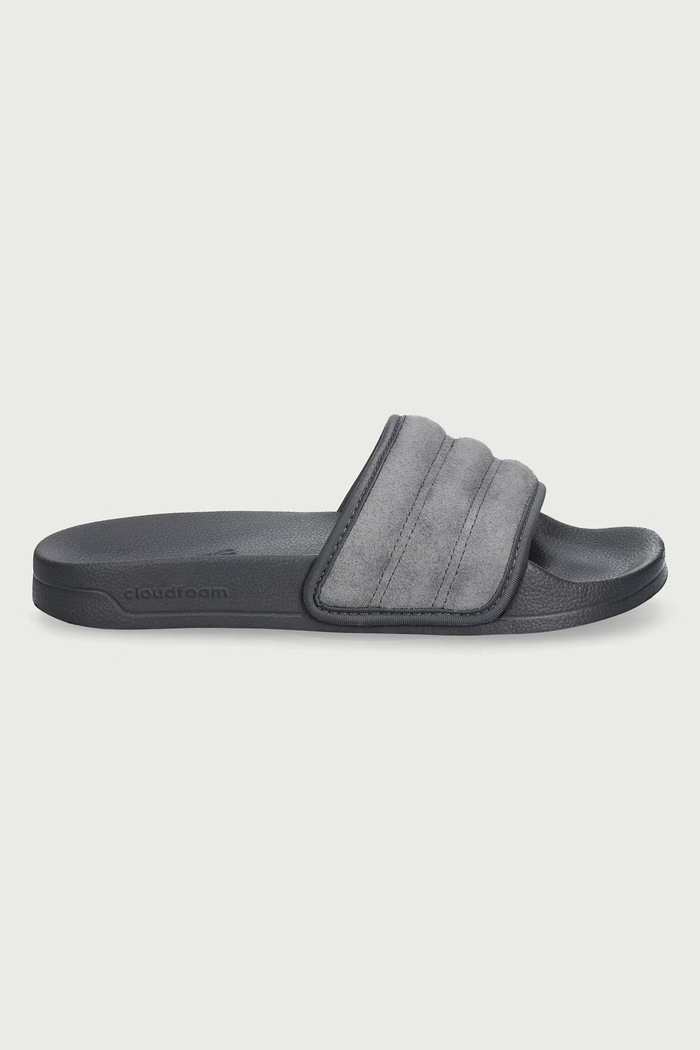 adidas Σαγιονάρες σουέτ Adilette Noshower JS2853 γκρί AW26