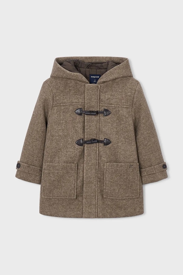 Mayoral Płaszcz dziecięcy 4472.5G.Mini.9BY2 brązowy AW26