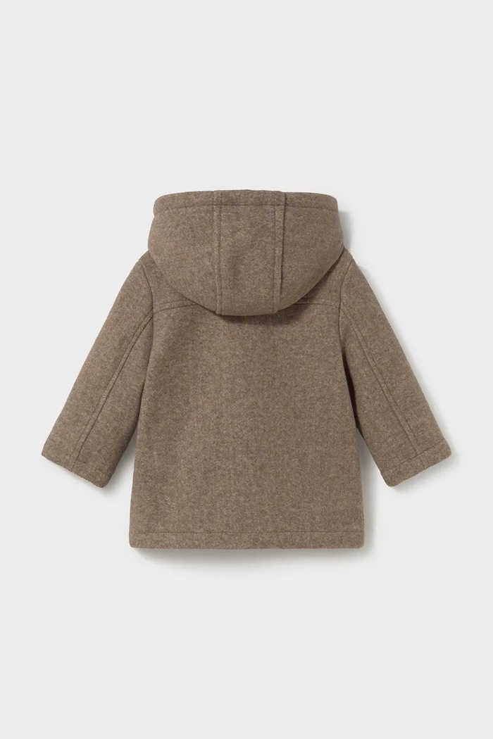Mayoral Kabát dětský 2426.3F.Baby.9BY2 hnědá AW26