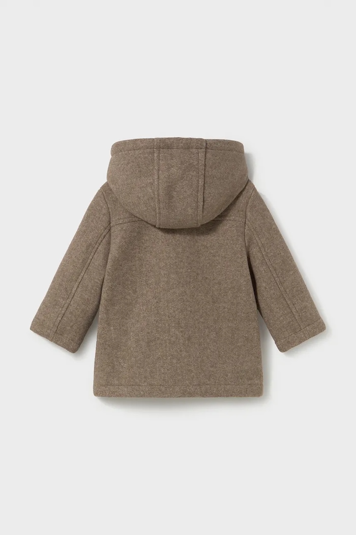 Mayoral Kabát dětský 2426.3F.Baby.9BY2 hnědá AW26