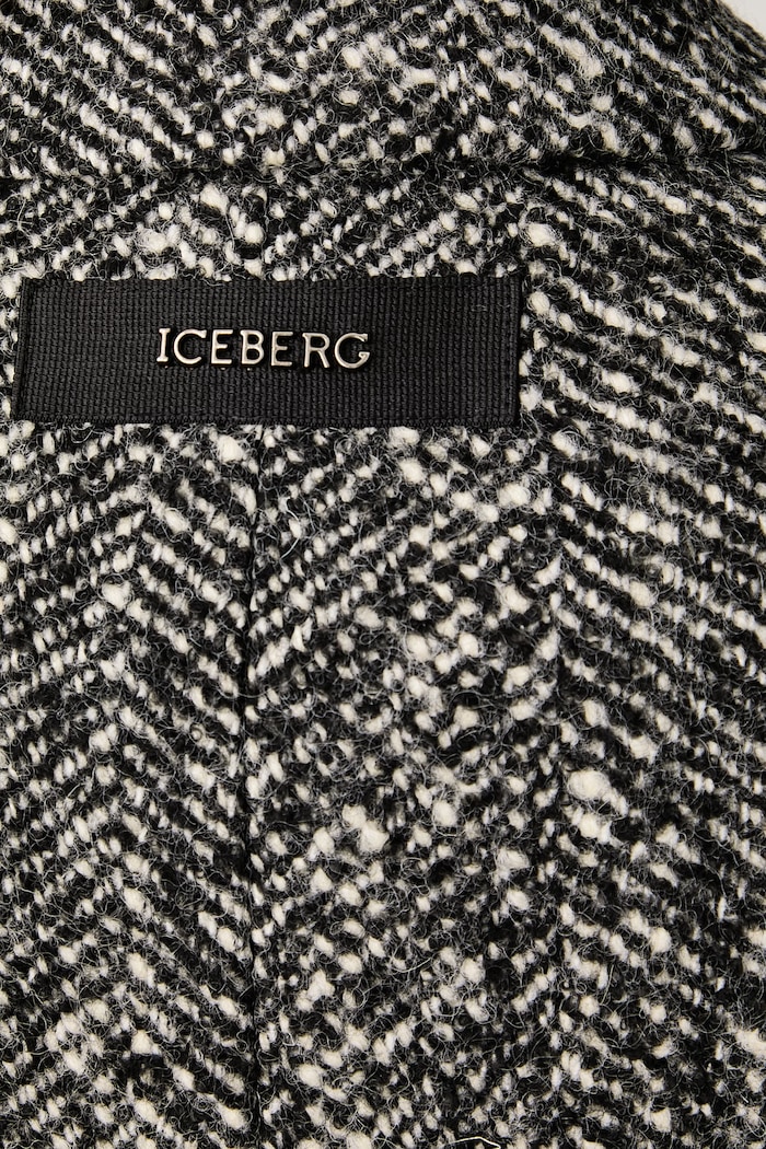 Iceberg Płaszcz damski z wełną N011.3108