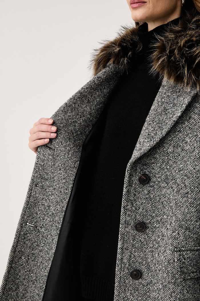 Weekend Max Mara Płaszcz damski z wełną WKITASCA 2625016013600