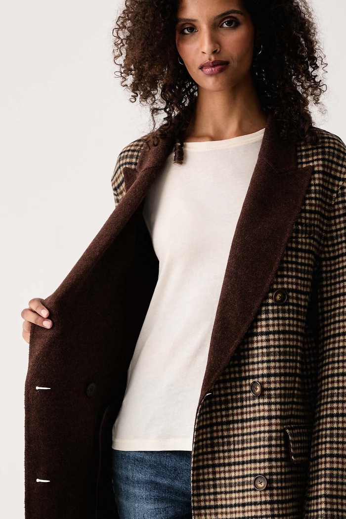 rag & bone Płaszcz damski wełniany RAEK26F0MOW