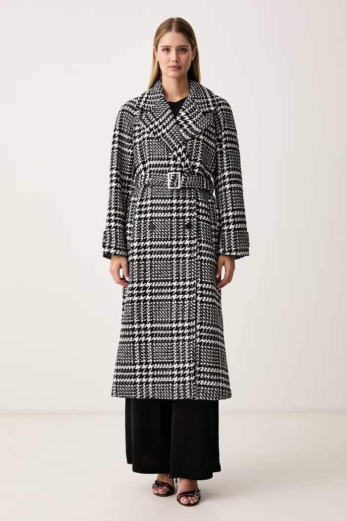 Karl Lagerfeld Παλτό γυναικείο μαύρο B4W15010