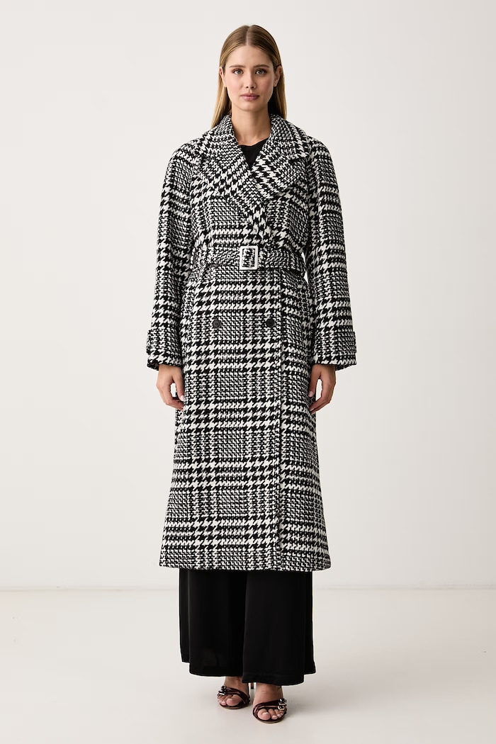 Karl Lagerfeld Παλτό γυναικείο μαύρο B4W15010
