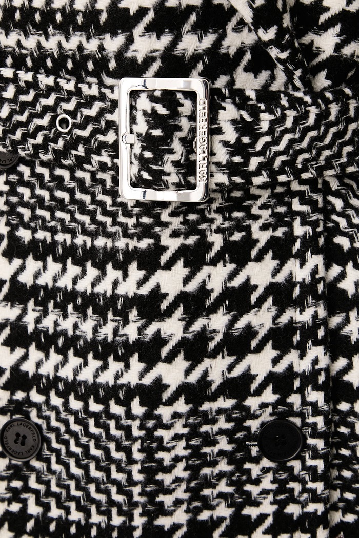 Παλτό γυναικείο Karl Lagerfeld μαύρο B4W15010