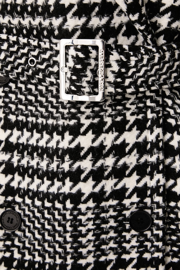 Παλτό γυναικείο Karl Lagerfeld μαύρο B4W15010