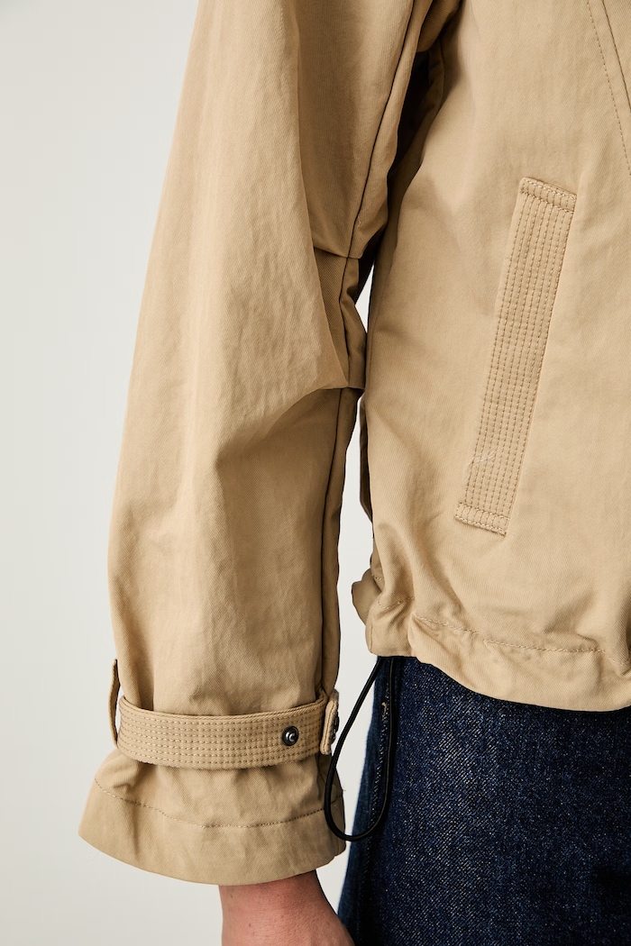 DKNY krótka kurtka damska z bawełną P6GC7E20