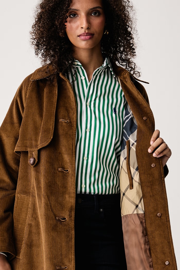 Barbour Trencz damski sztruksowy Antonella LCA0425
