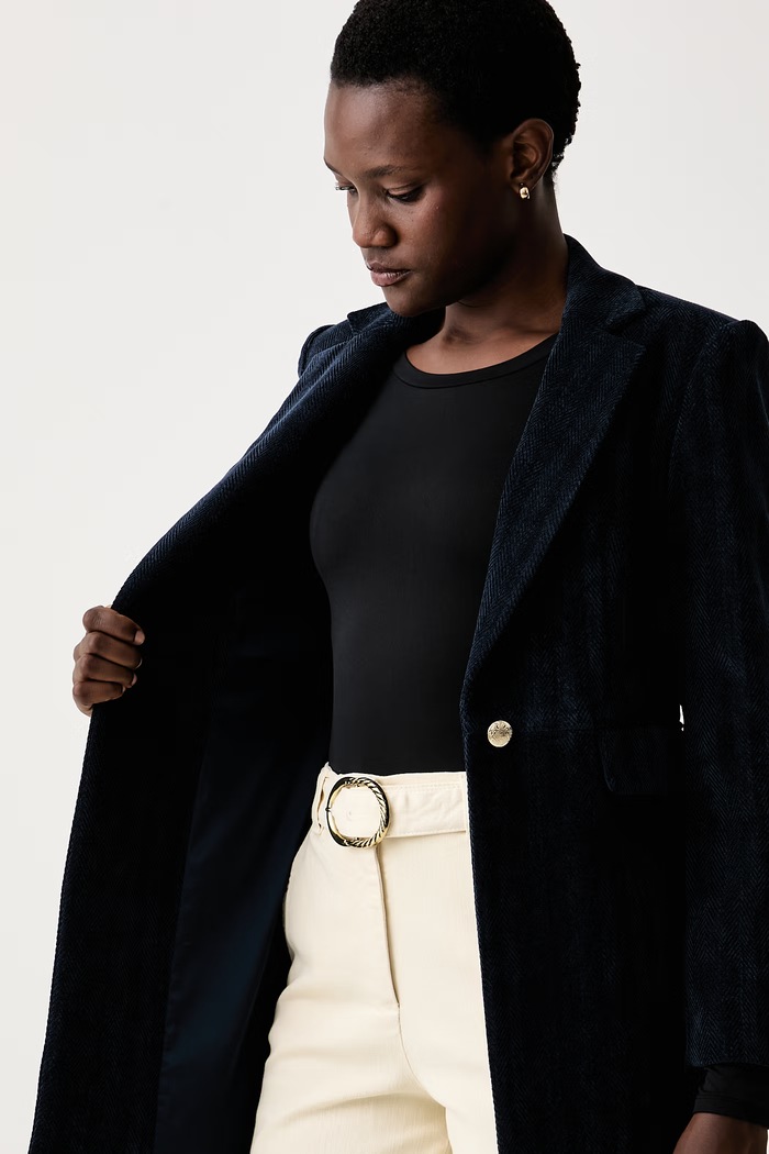 Marella marynarka damska welurowa Emme by Marella 2625086081200