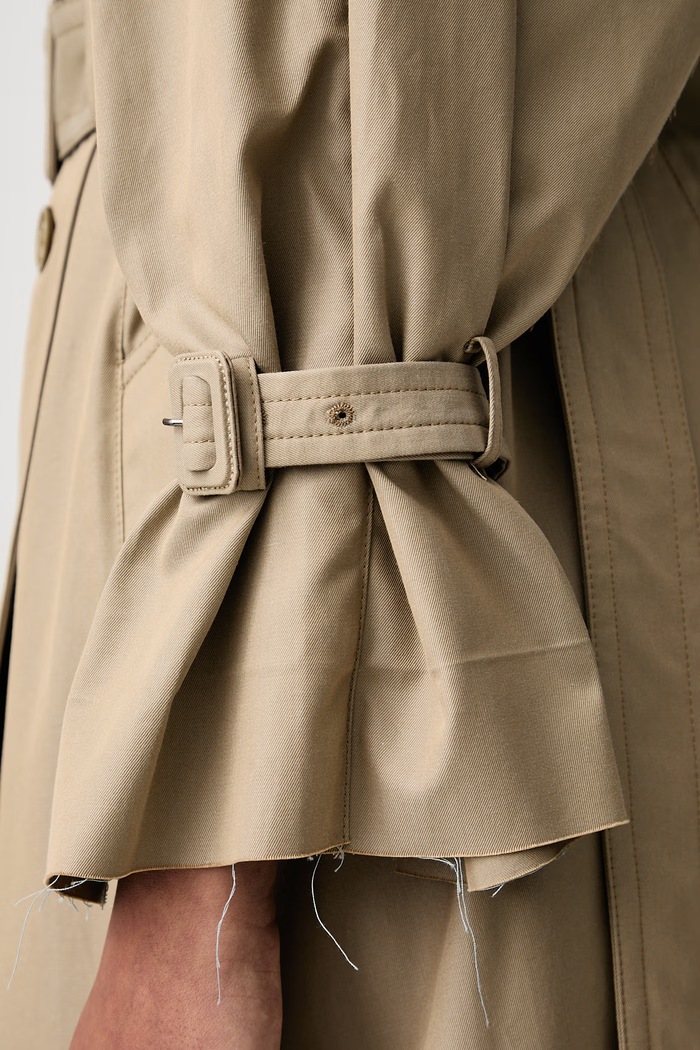 Vetements Płaszcz dwustronny bawełniany damski WH27CO020C