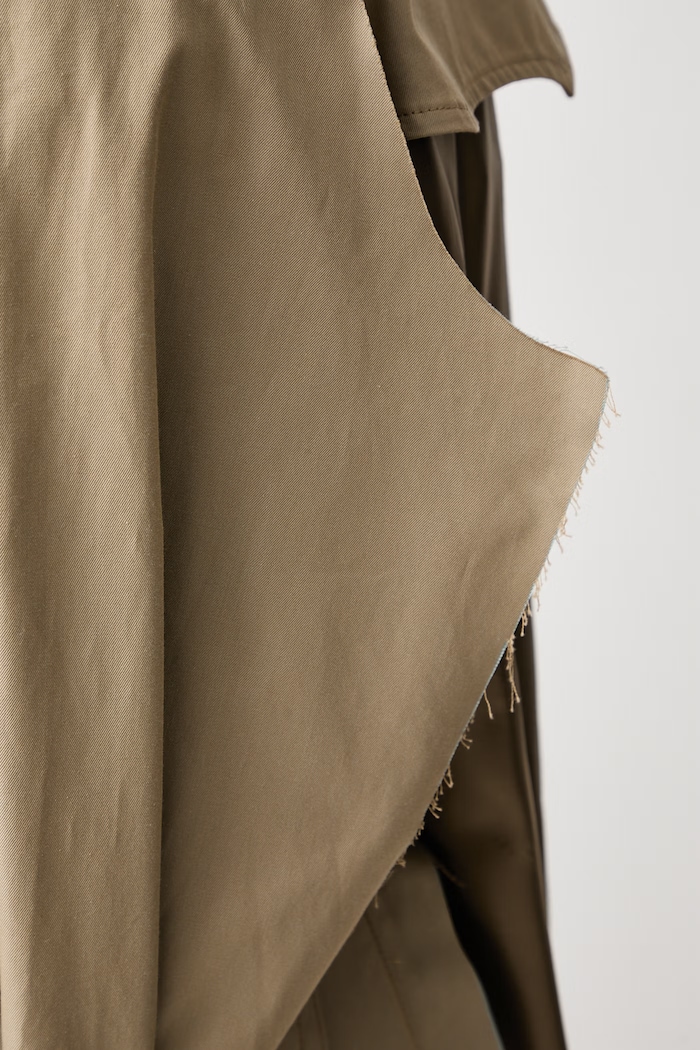 Vetements Płaszcz dwustronny bawełniany damski WH27CO020C