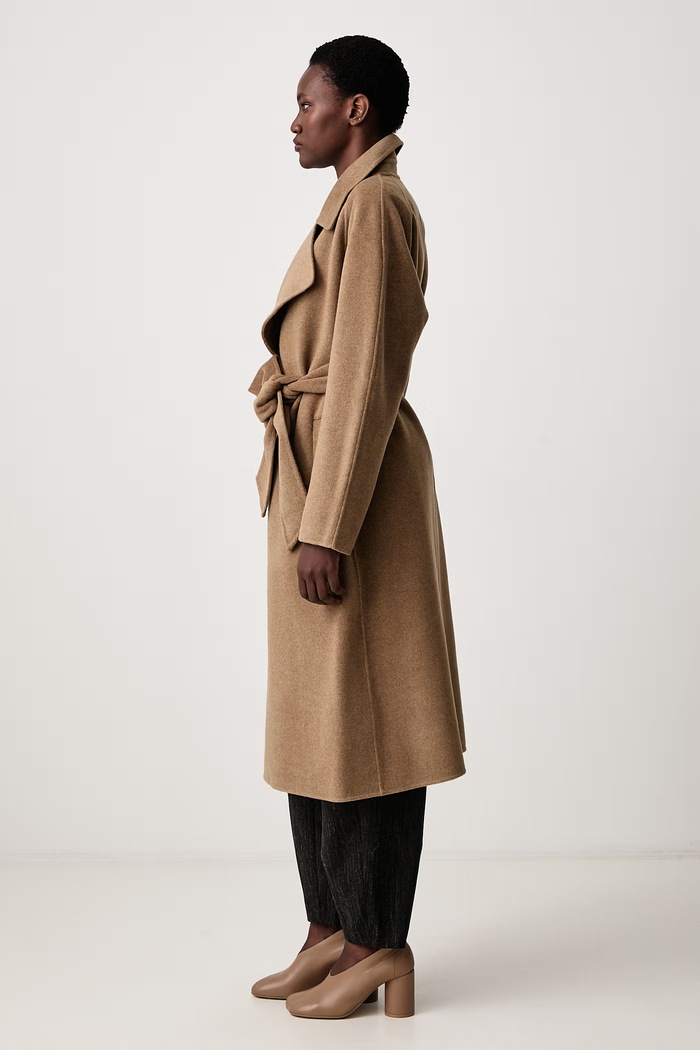Cappotto da donna con misto cashmere HARVARD Soeur MAN1097HARVARD marrone